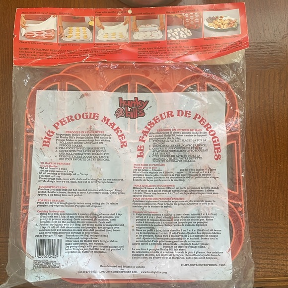 ❤️NEW Hunky Bill’s BIG Perogie Maker, Makes 18 at a time. - Picture 4 of 5